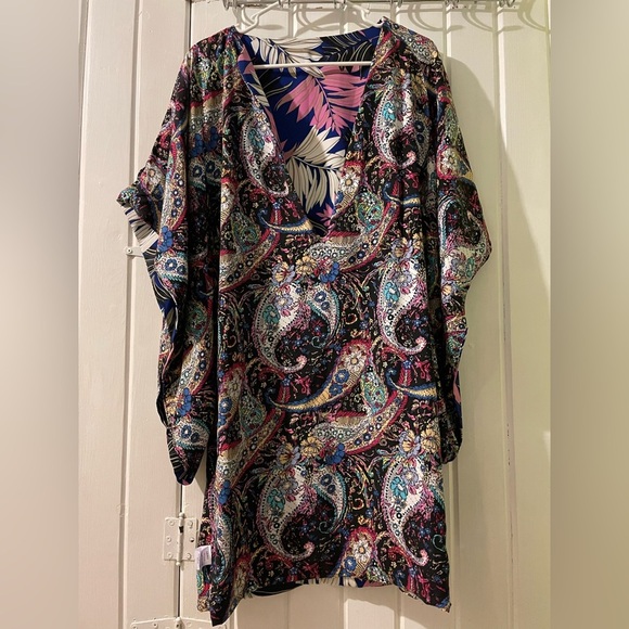 Meghan Los Angeles kimono style dress-small NWT - Picture 8 of 10